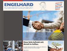 Tablet Screenshot of engelhard-haustechnik.de